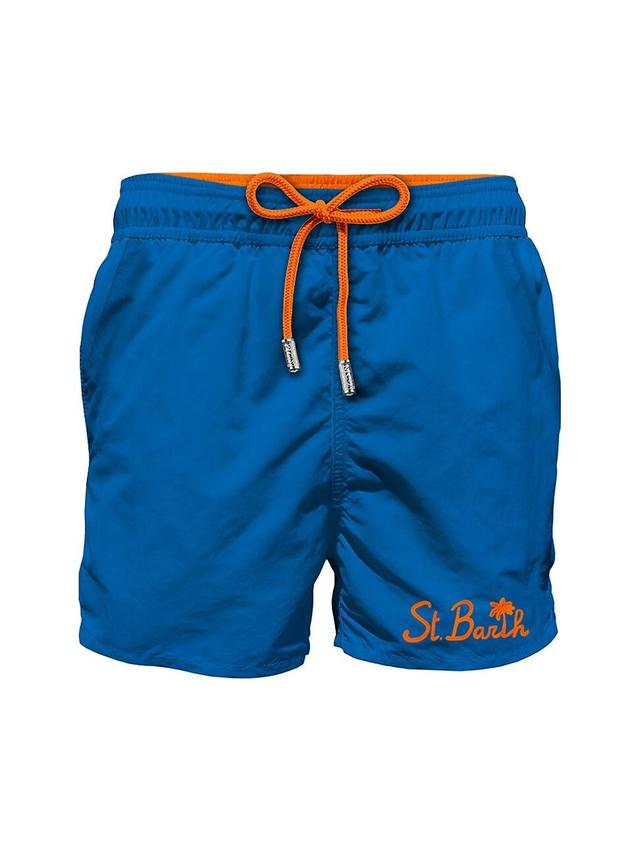 Mens Embroidered Logo Swim Shorts Product Image