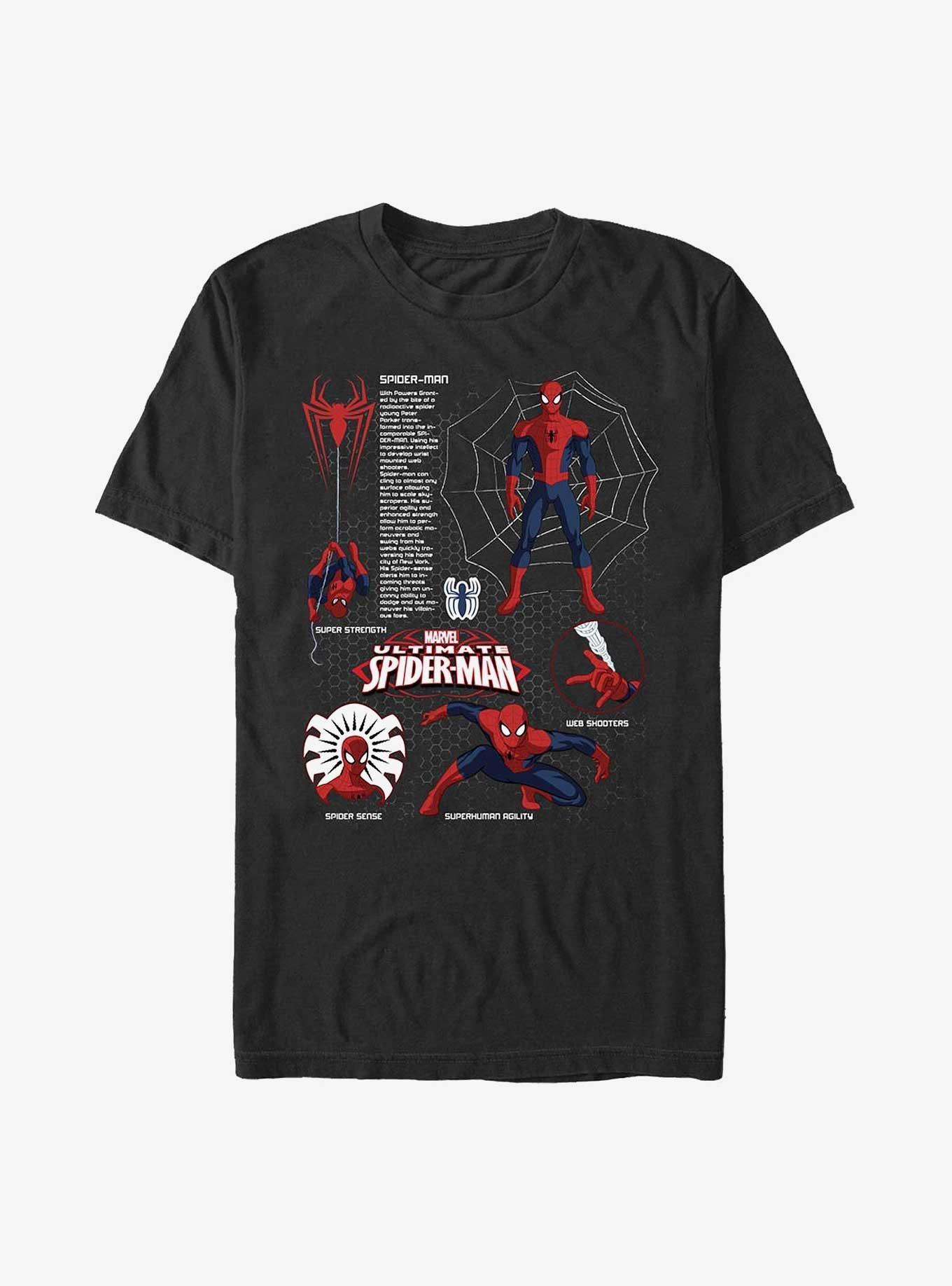 Marvel Spider-Man Spidey Schematics T-Shirt Product Image