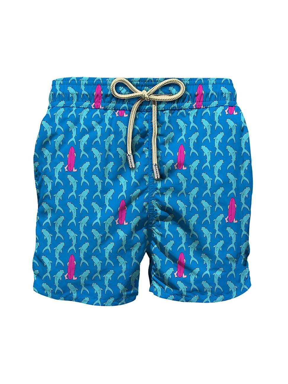 Mens Shark Surfboard Ultralight Swim Shorts Product Image