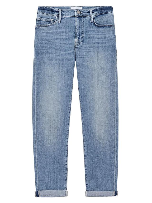 Womens Le Garcon Mid-Rise Cropped Jeans Product Image