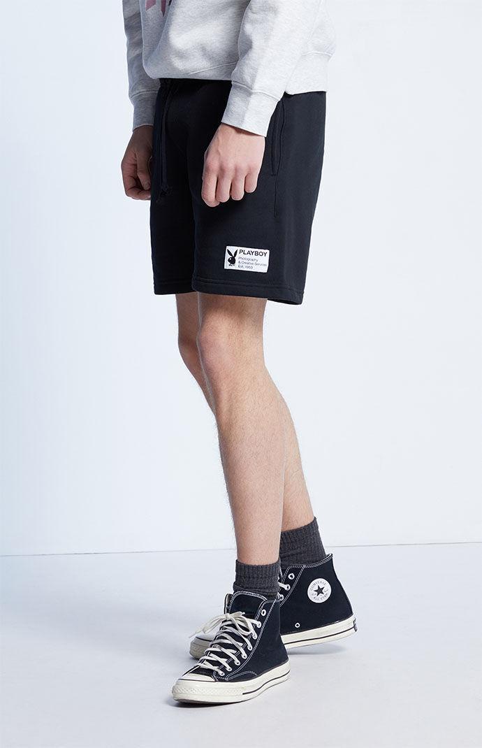 Playboy By PacSun Men's Services Fleece Sweat Shorts Product Image