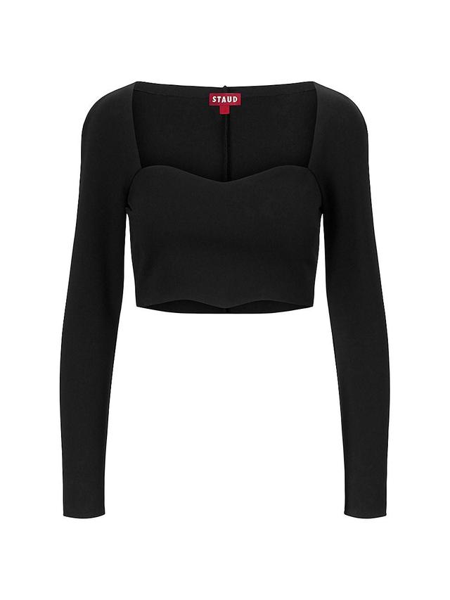 Womens Corde Cropped Top Product Image