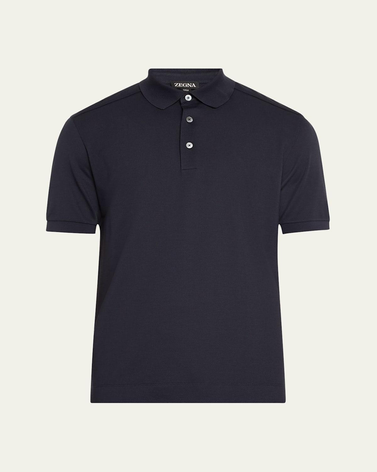 Mens Sottile Short-Sleeve Polo Sweater Product Image