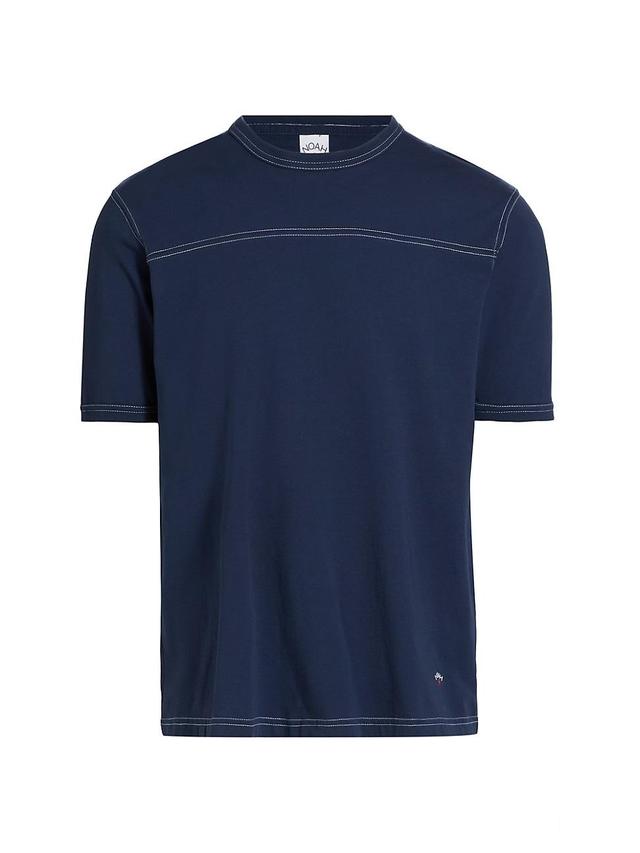 Mens Cotton and Silk Polo Shirt Product Image