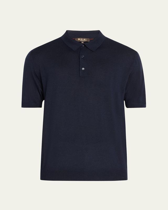 Mens Sottile Short-Sleeve Polo Sweater Product Image