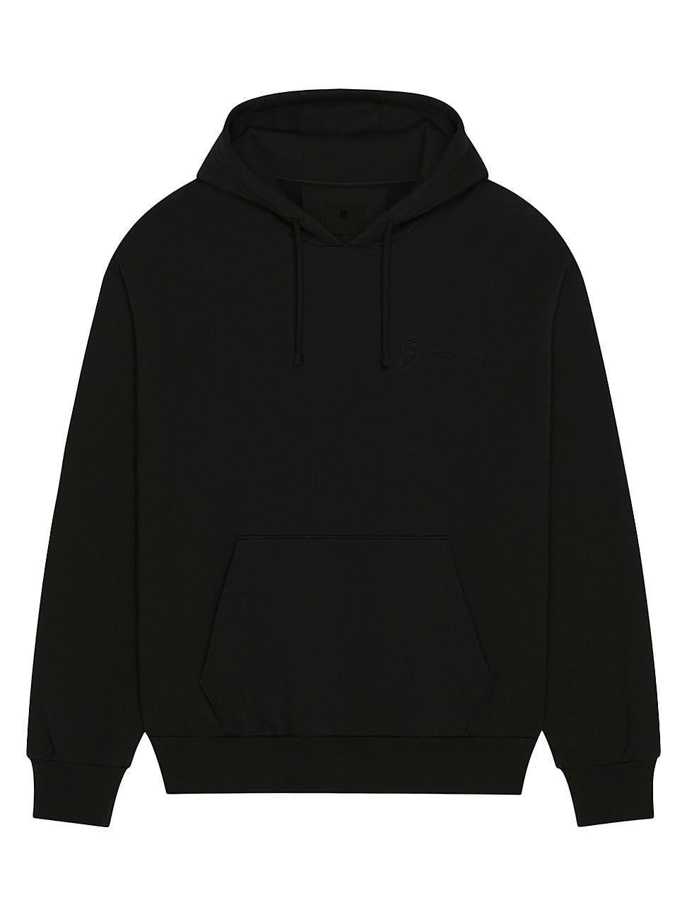 Mens Embossed Logo Hoodie Product Image