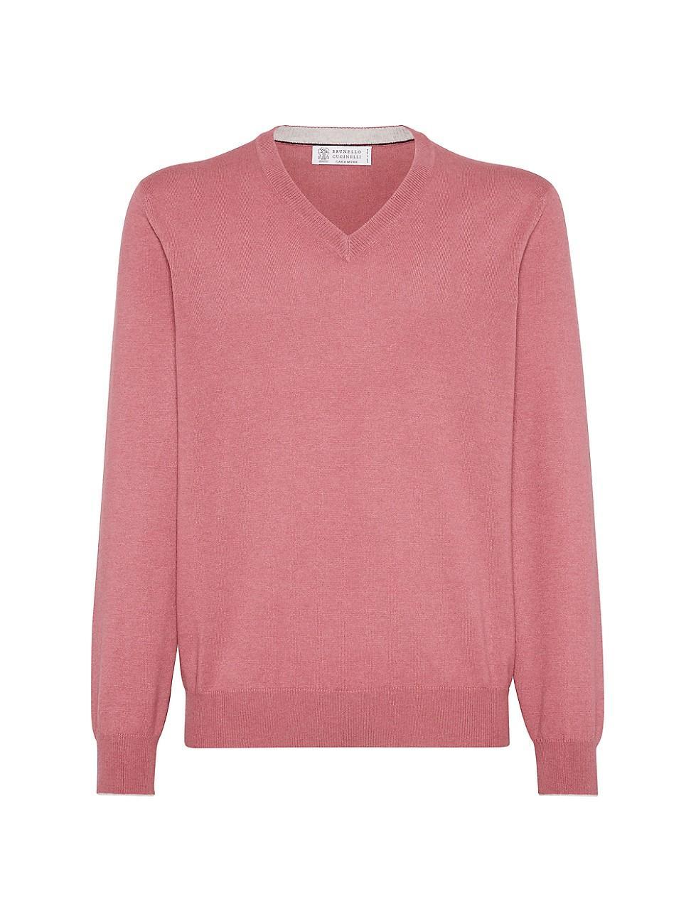 Mens Cashmere Sweater Product Image