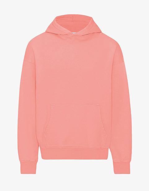 Organic Oversized Hood - Bright Coral Product Image