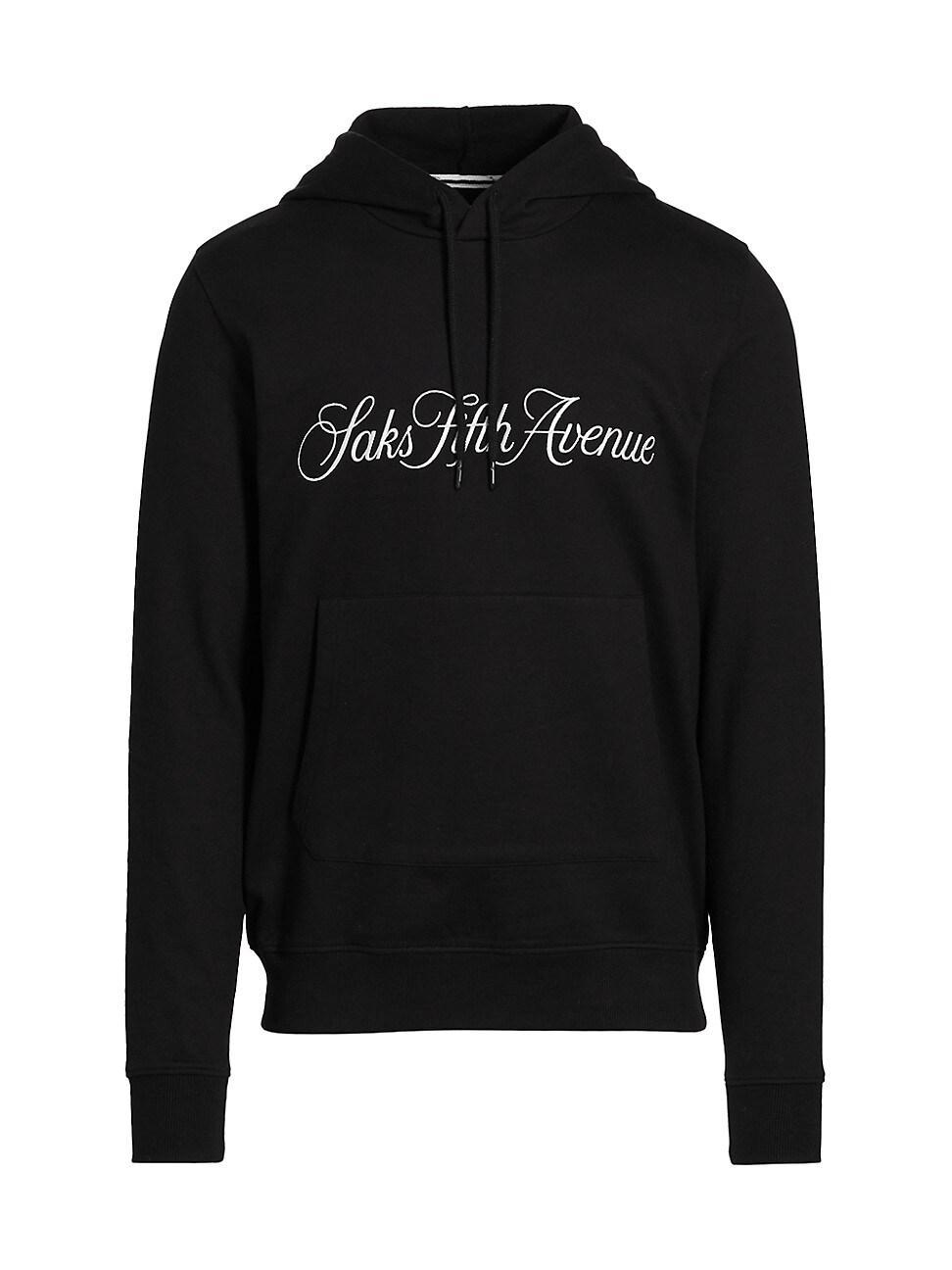 Mens COLLECTION Logo-Embroidered Cotton Hoodie Product Image