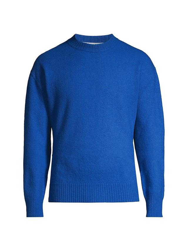 Mens Wool Crewneck Sweater Product Image