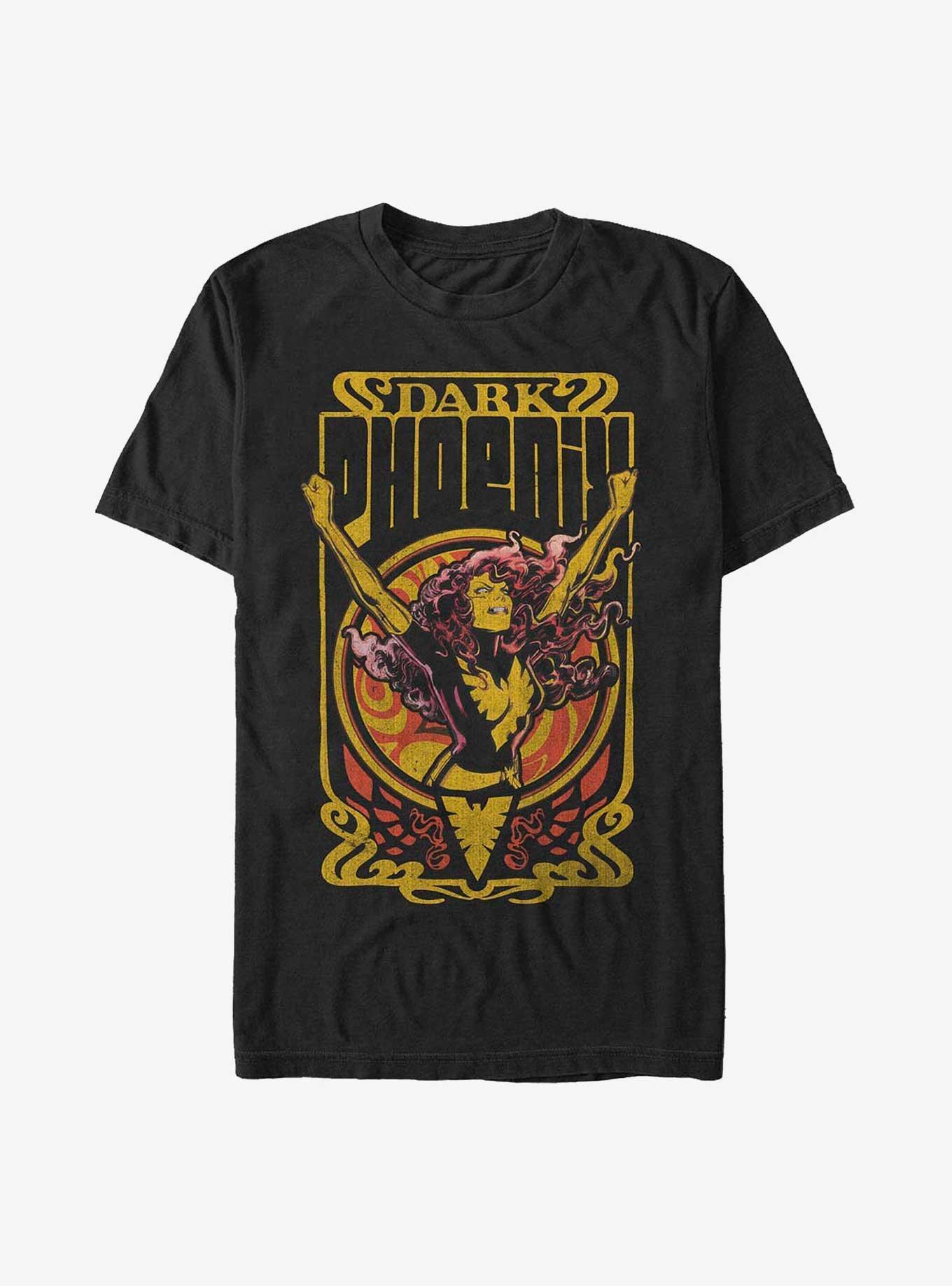 Marvel X-Men Dark Phoenix Fire T-Shirt Product Image