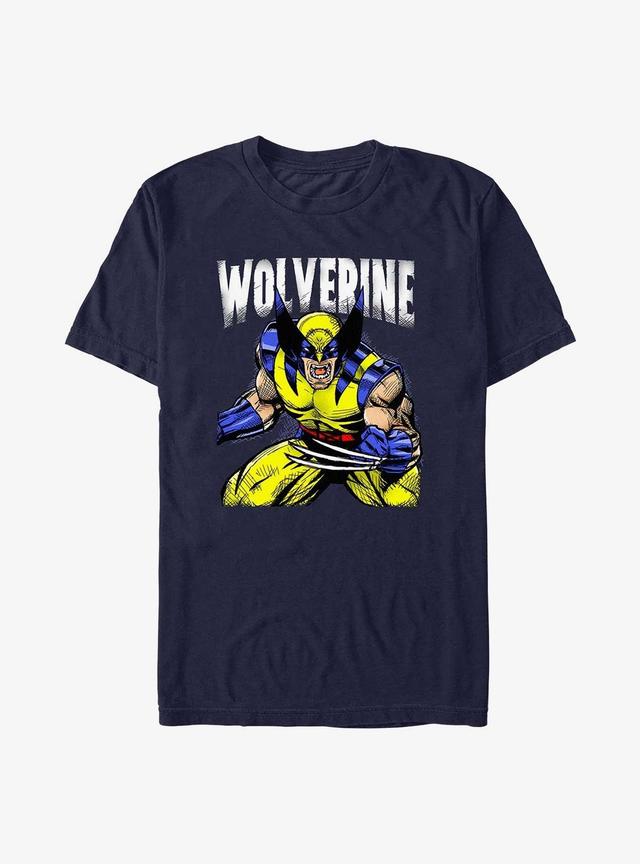 X-Men Wolverine Scratch T-Shirt Product Image