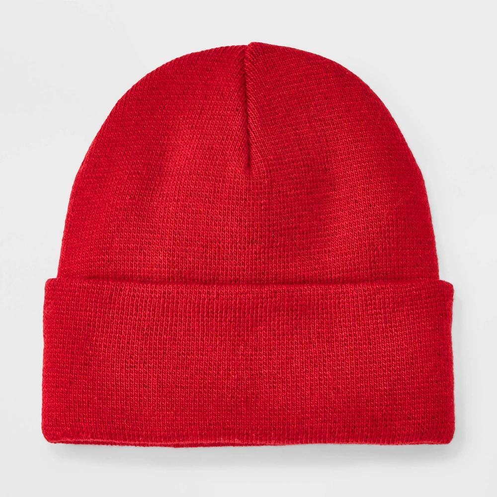 Mens Knit Cuffed Beanie - Goodfellow & Co Product Image