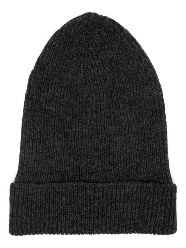 OUR LEGACY Knit Beanie In Grey Product Image