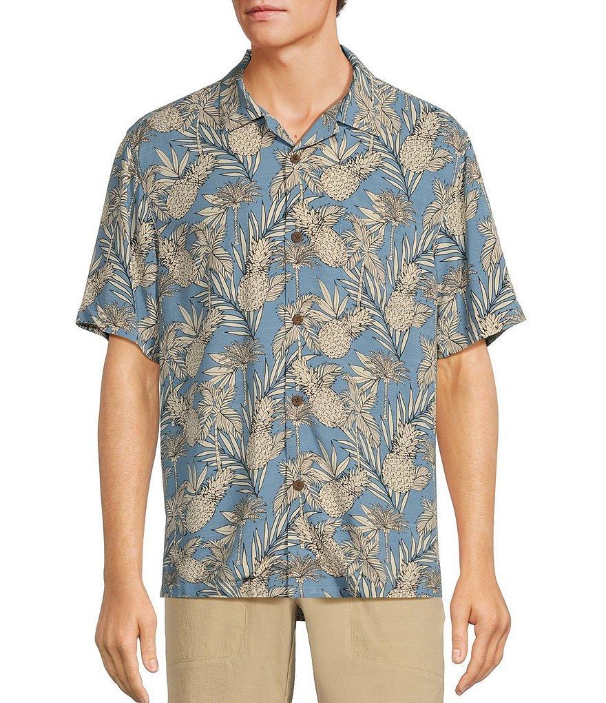 Tommy Bahama Veracruz Cay Pineapple Tropics Woven Shirt Product Image