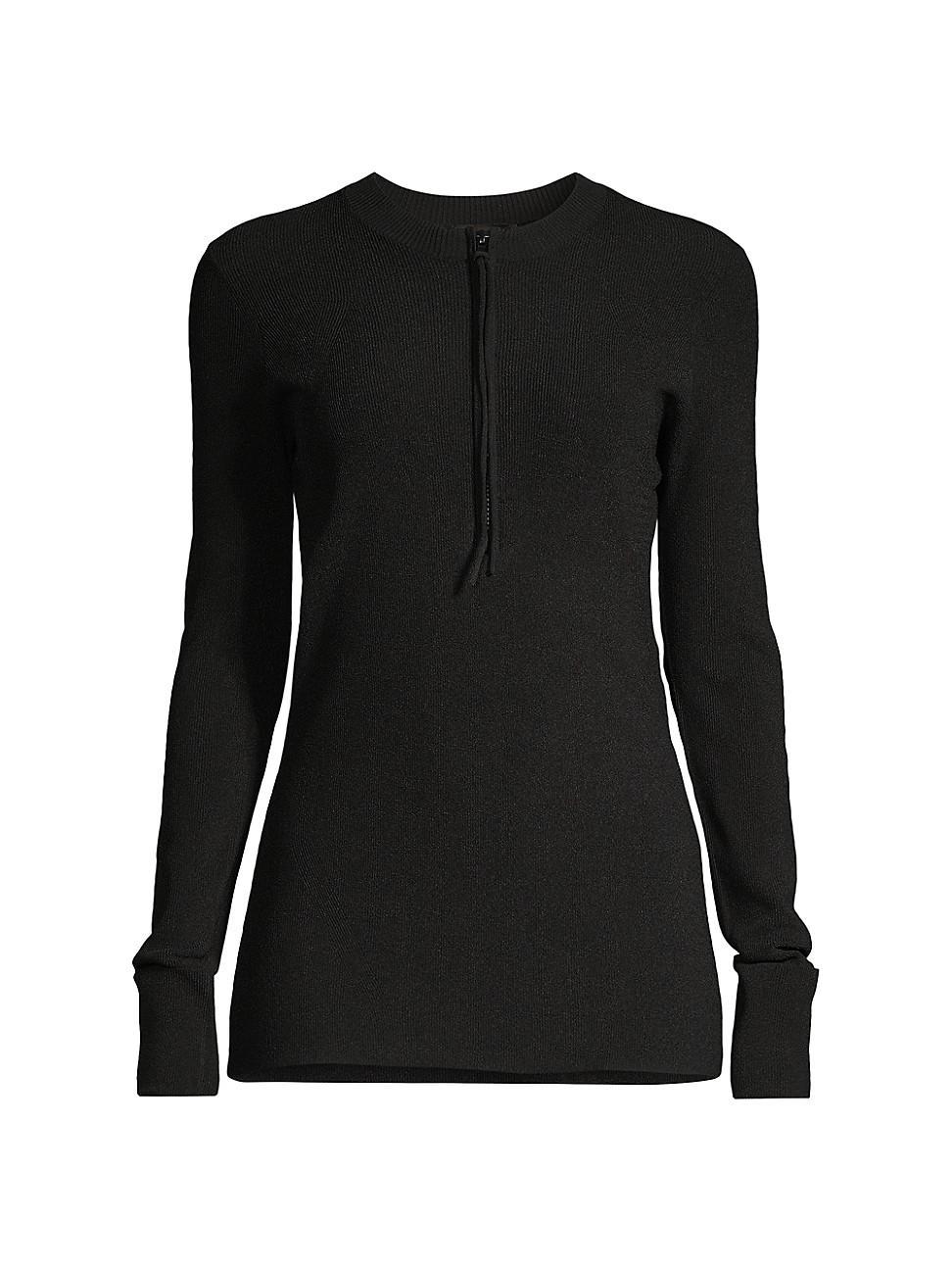 Womens Stiletto Half-Zip Sweater product image