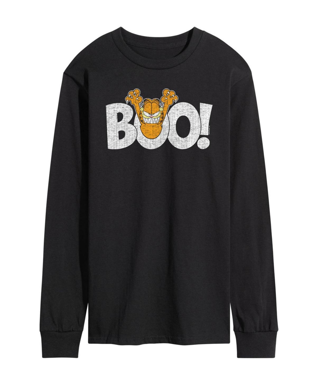 Airwaves Mens Garfield Boo Long Sleeve T-shirt Product Image