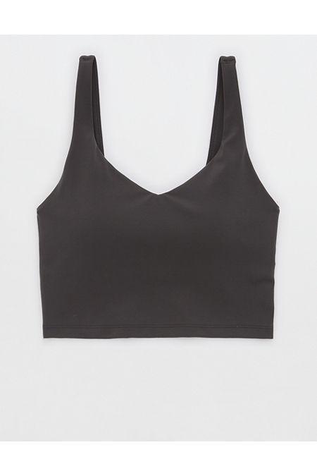 OFFLINE By Aerie Real Me Low Key Longline Sports Bra Women's Product Image