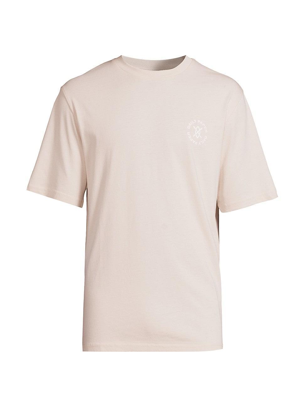 Mens Circle Cotton Short-Sleeve T-Shirt Product Image