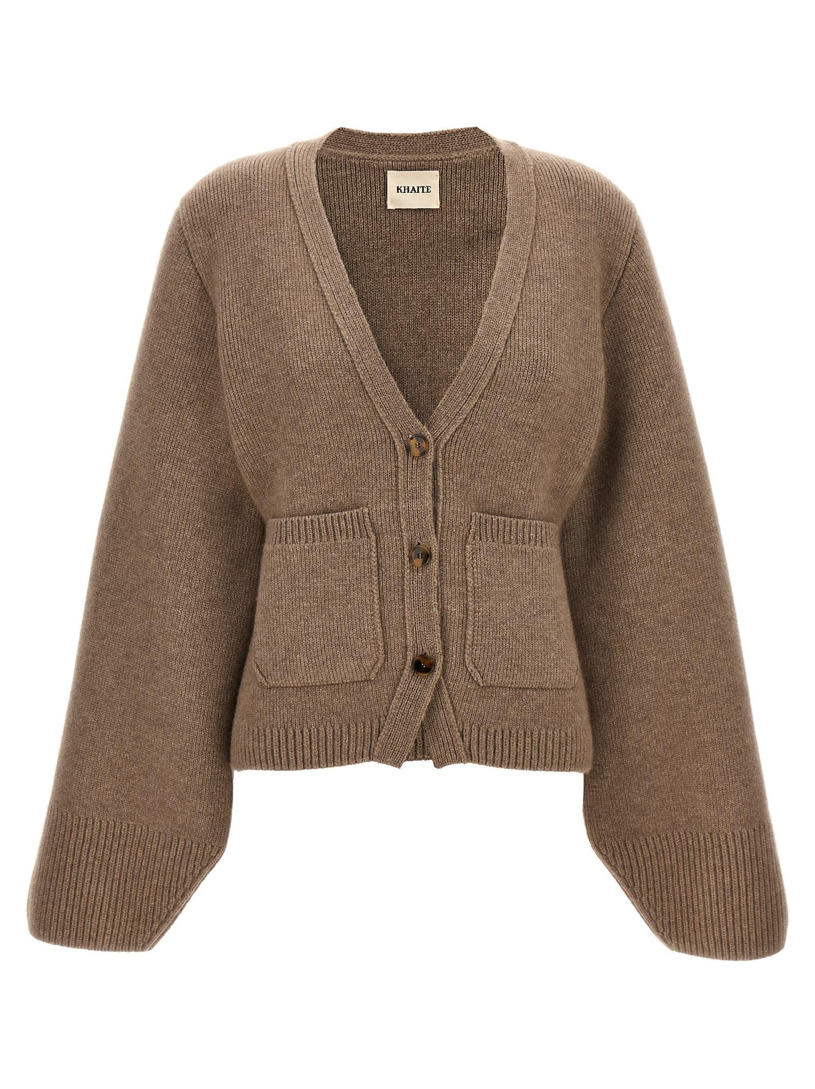 Scarlet Cardigan In Brown Product Image