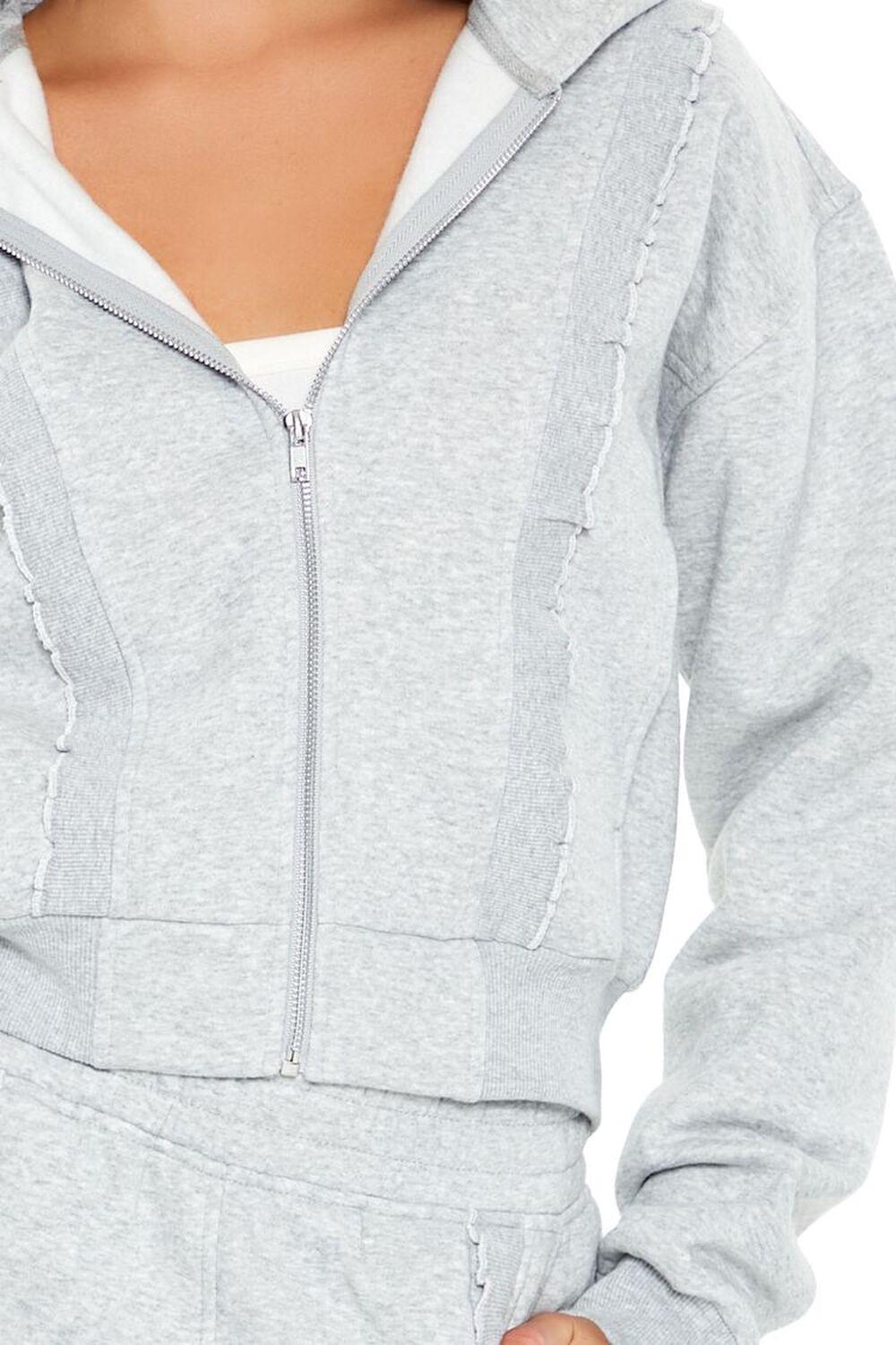 Lettuce Edge Zip-Up Hoodie | Forever 21 Product Image