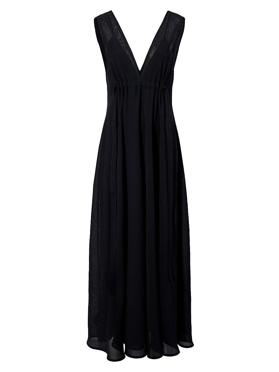 Womens Lorna V-Neck Midi-Dress Product Image