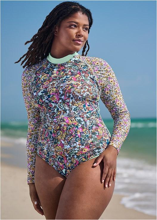 Long Sleeve One-Piece Product Image