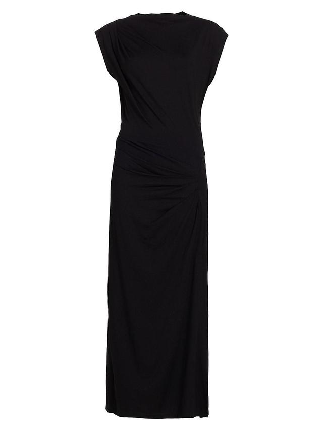 Womens Naerys Gathered Jersey Dress Product Image