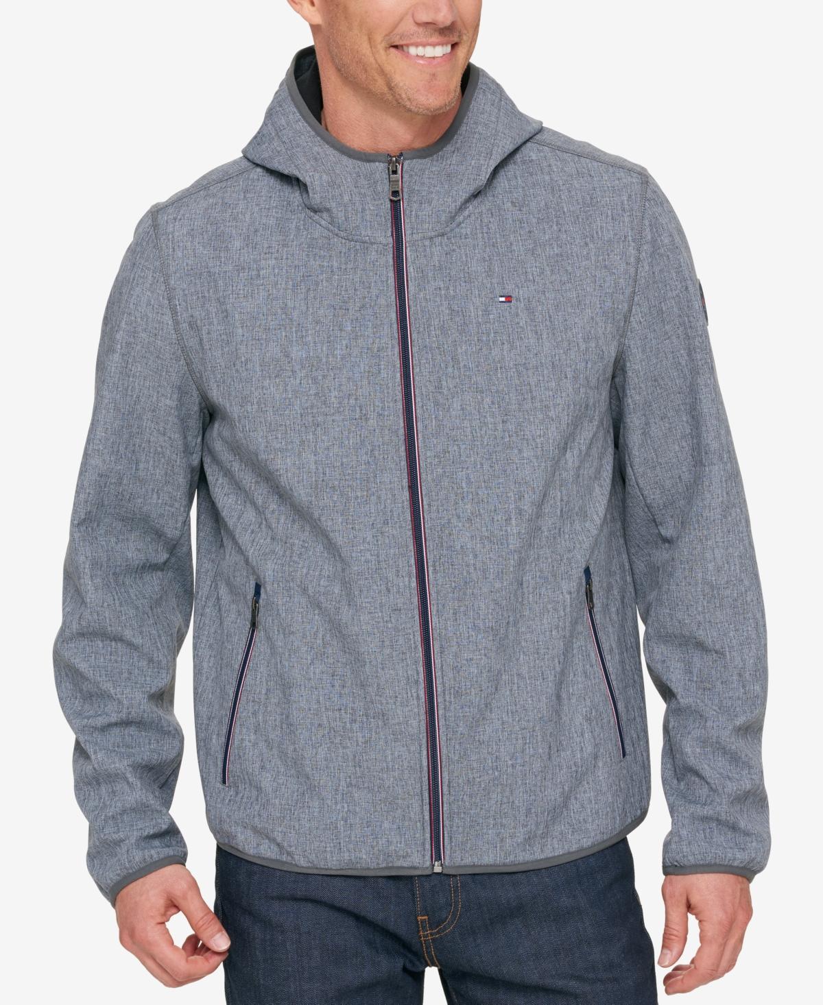 Tommy Hilfiger Mens Hooded Soft Shell Jacket Product Image