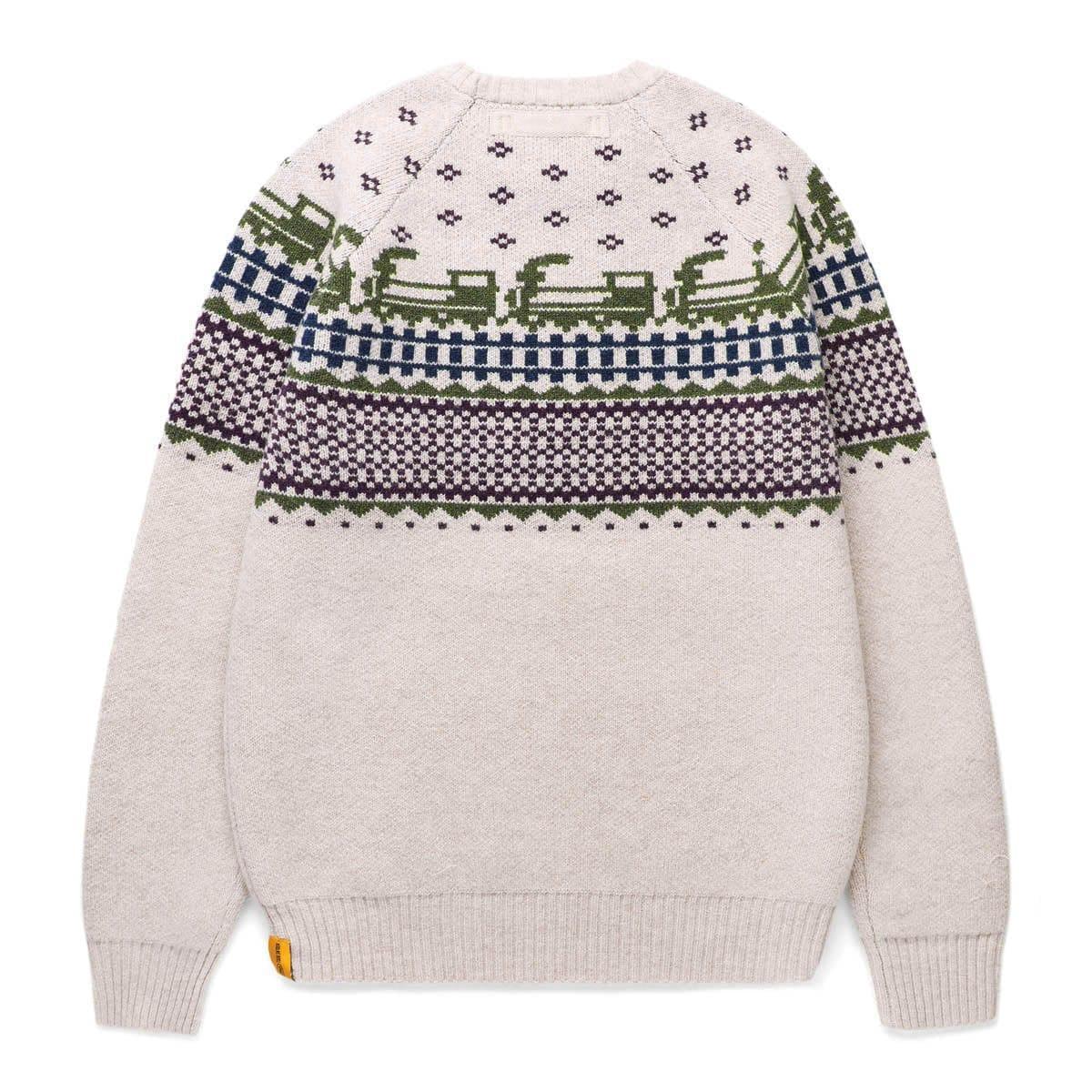 X TODD SNYDER TRAIN FAIR ISLE CREW (FLOAT JACQUARD) Male Product Image