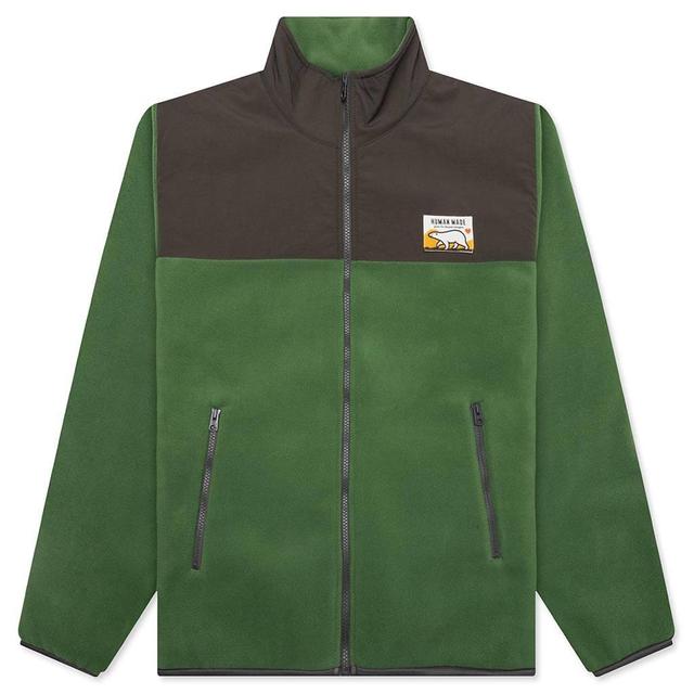 Fleece Jacket - Green Male Product Image