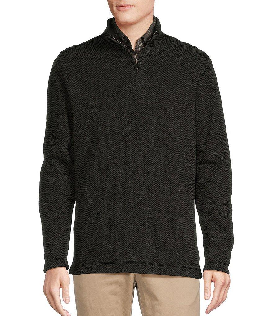 Cremieux Blue Label Reversible Quarter-Zip Pullover Product Image