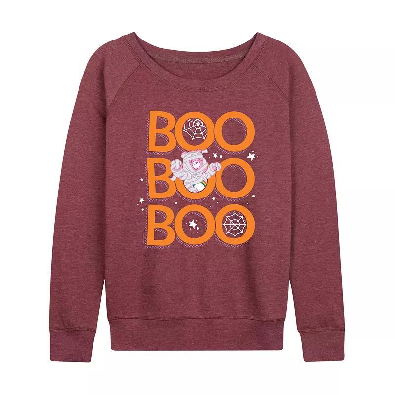 Womens Care Bears Boo Mummy Halloween Pullover Grey Dark Red Product Image