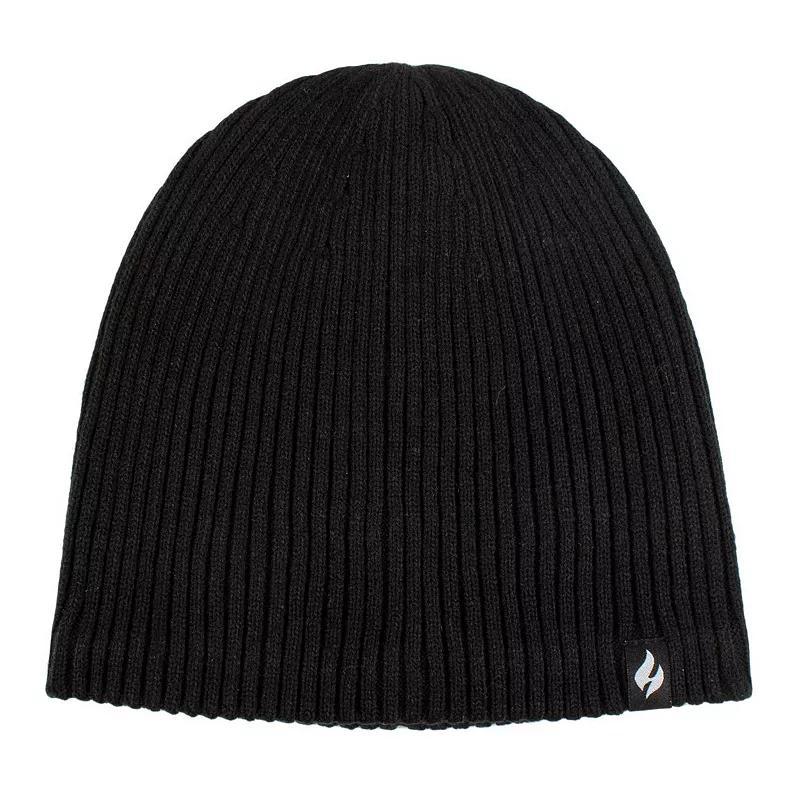 Mens Heat Holders Lite Midweight Ribbed Knit Beanie Product Image