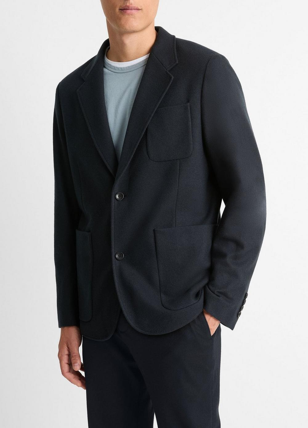 Italian Wool-Blend Blazer Product Image