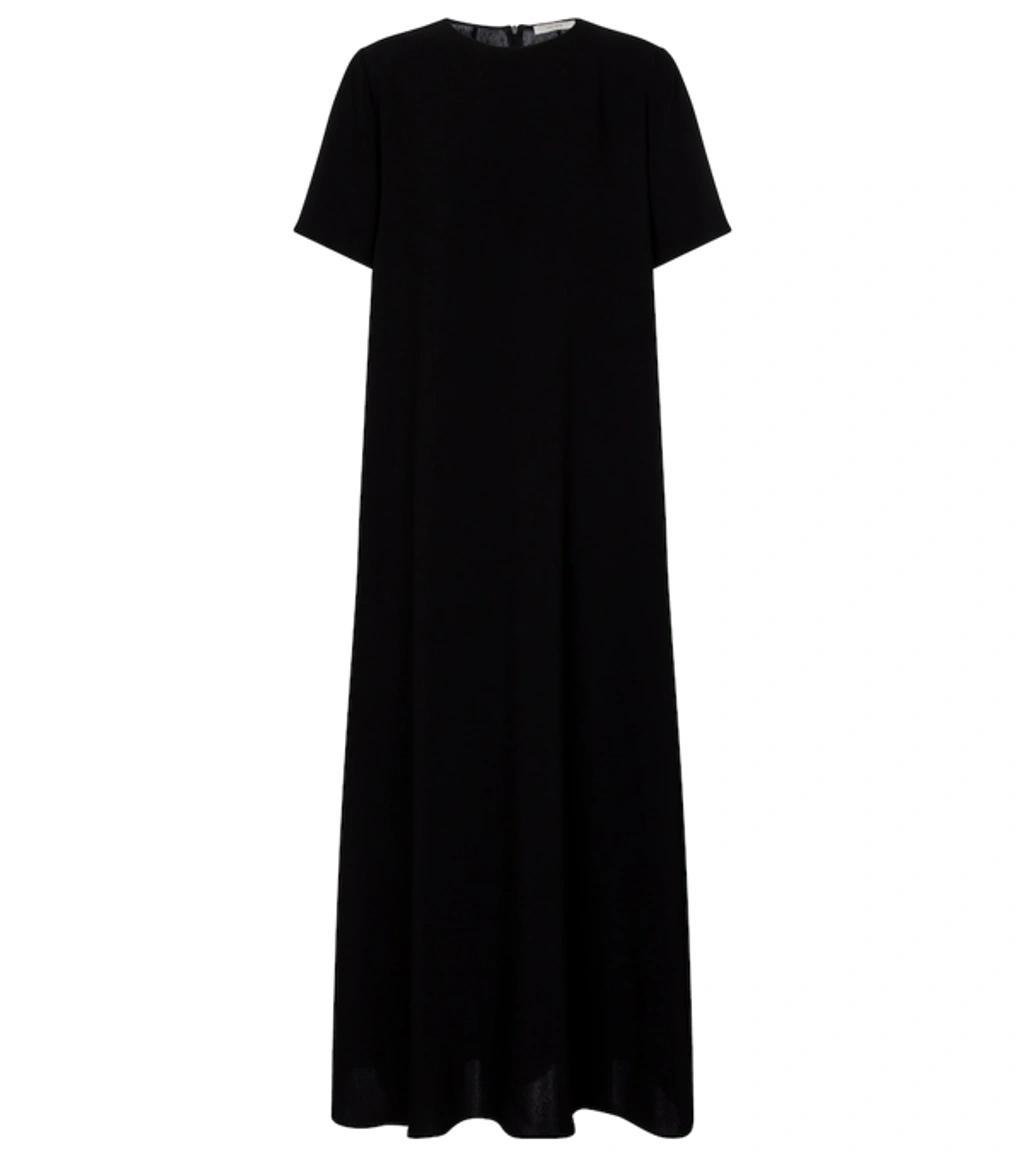 THE ROW Robi Crepe Maxi Dress In Black Product Image