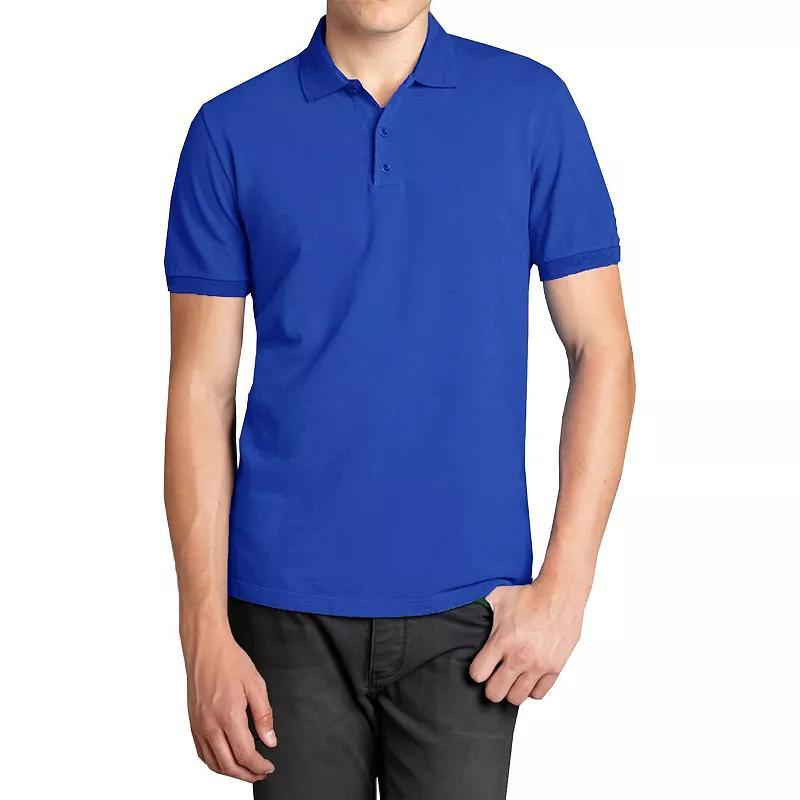 Mens Galaxy Short Sleeve Pique Polo Product Image