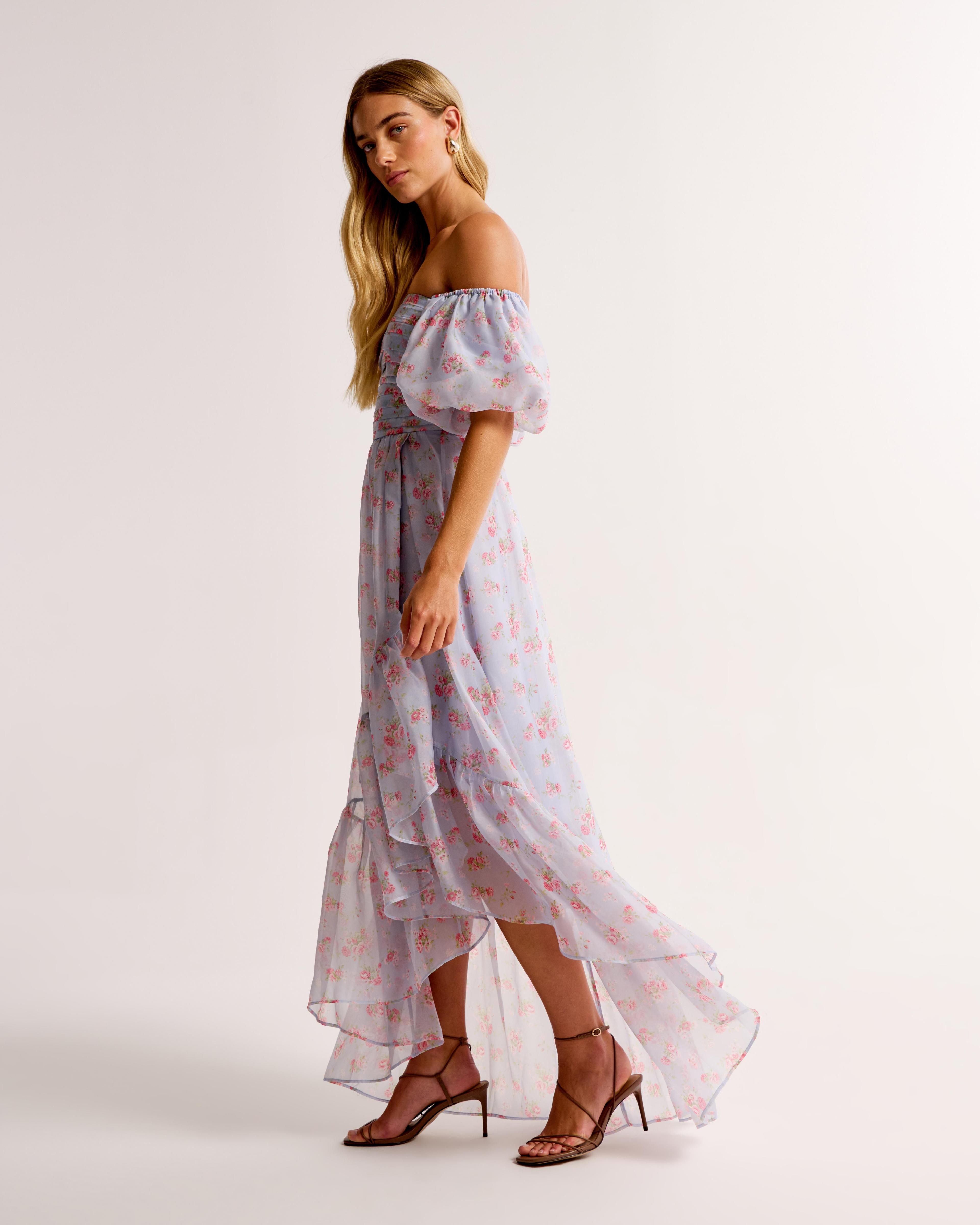 Emerson Off-The-Shoulder Drama Maxi Dress Product Image