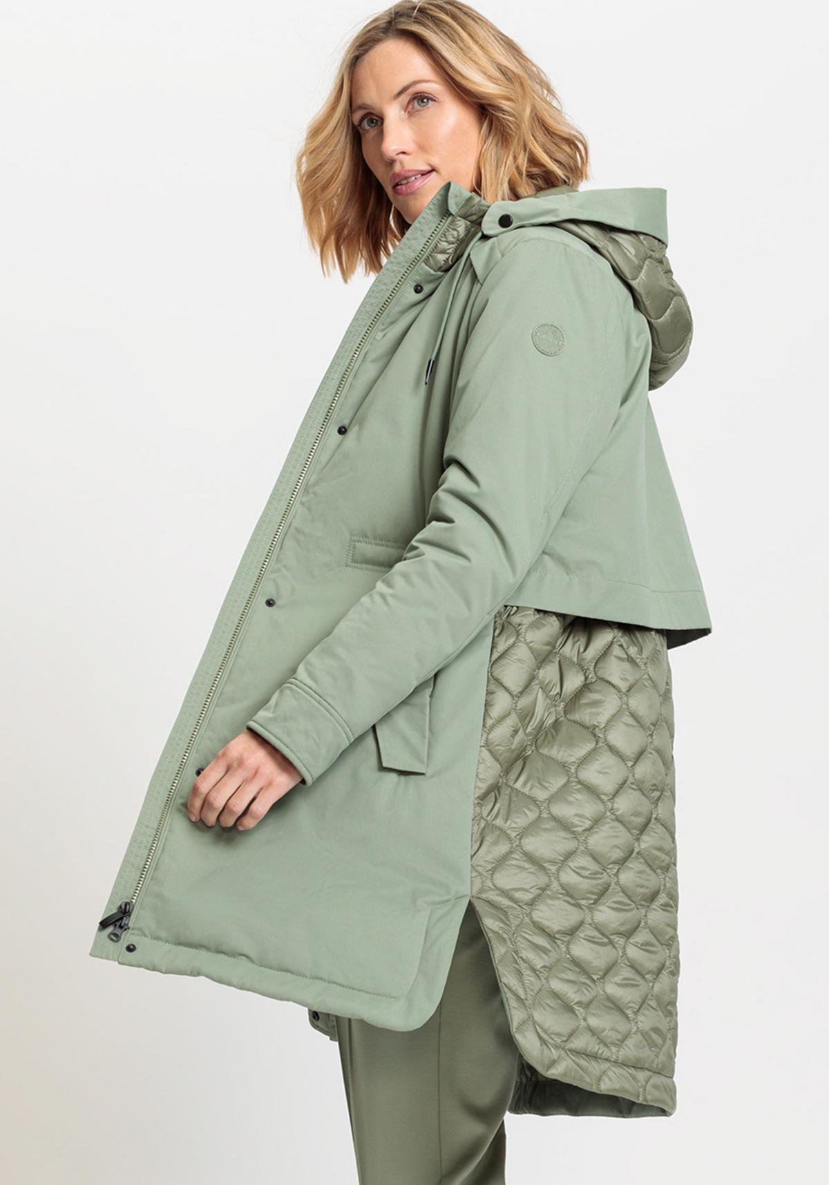 Olsen Womens Water Repellent Quilted Anorak product image