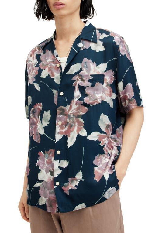 AllSaints Zinnia Short Sleeve Button-Up Shirt Product Image