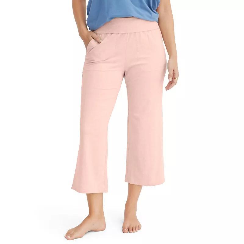 Womens Jockey Soft Touch Luxe Cropped Pajama Pants in Regular & Plus Size Product Image