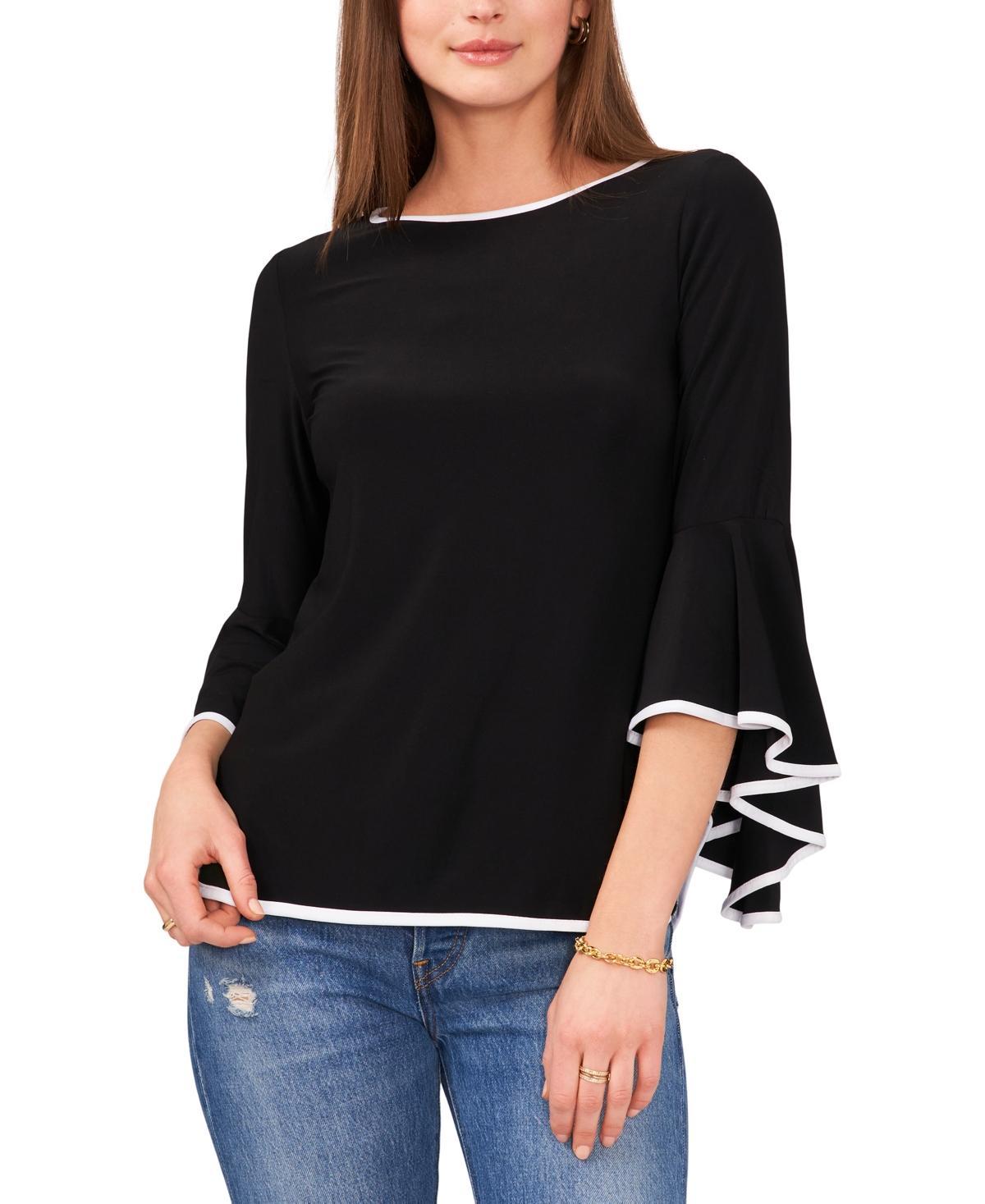 Sam & Jess Womens Bell-Sleeve Top Product Image