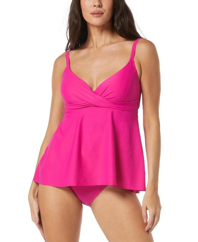 Coco Contours Diamond Wrap Tankini Top Product Image