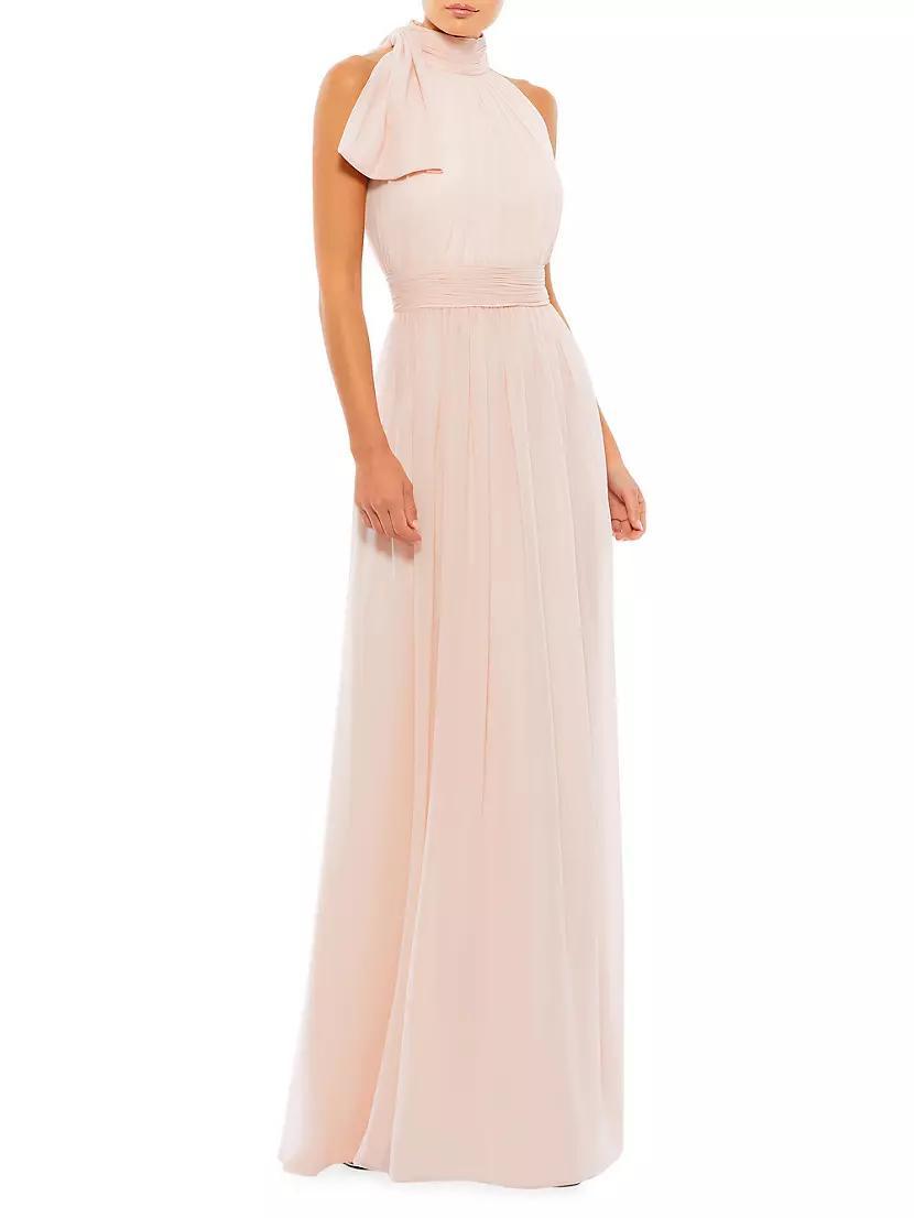 Sleeveless Chiffon Gown Product Image