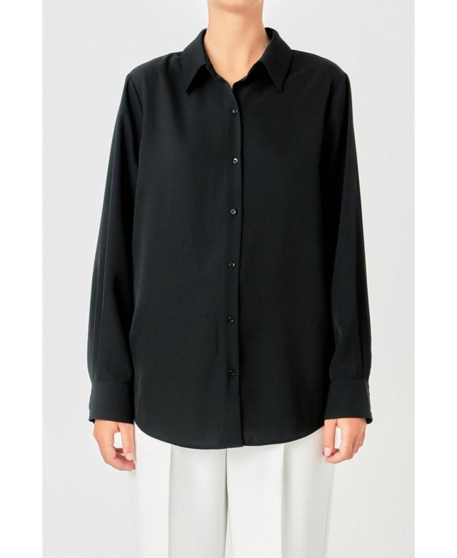 Womens Classic Dress Shirt Product Image