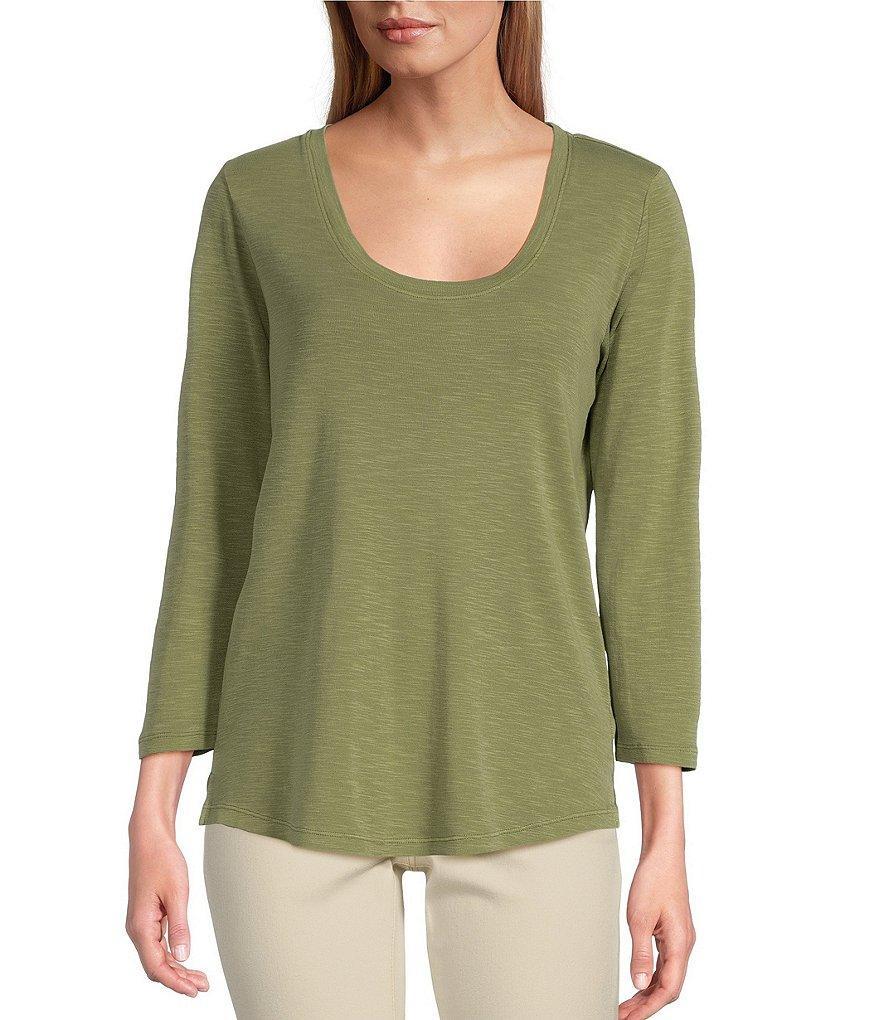 Tommy Bahama Ashby Isles Knit Scoop Neck 3/4 Sleeve T-Shirt Product Image