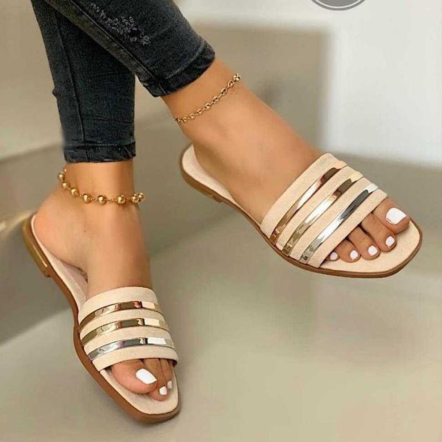 Flat Slide Sandals Product Image