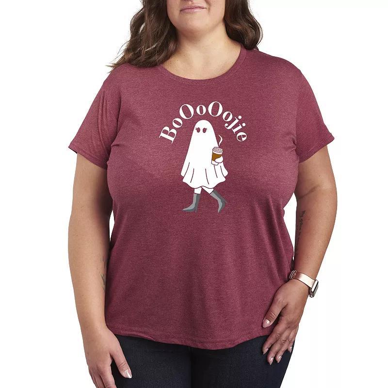 Plus Size Boojie Ghost Graphic Tee, Womens Product Image