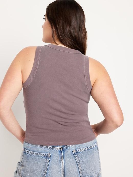 Snug Crop Tank Top Product Image