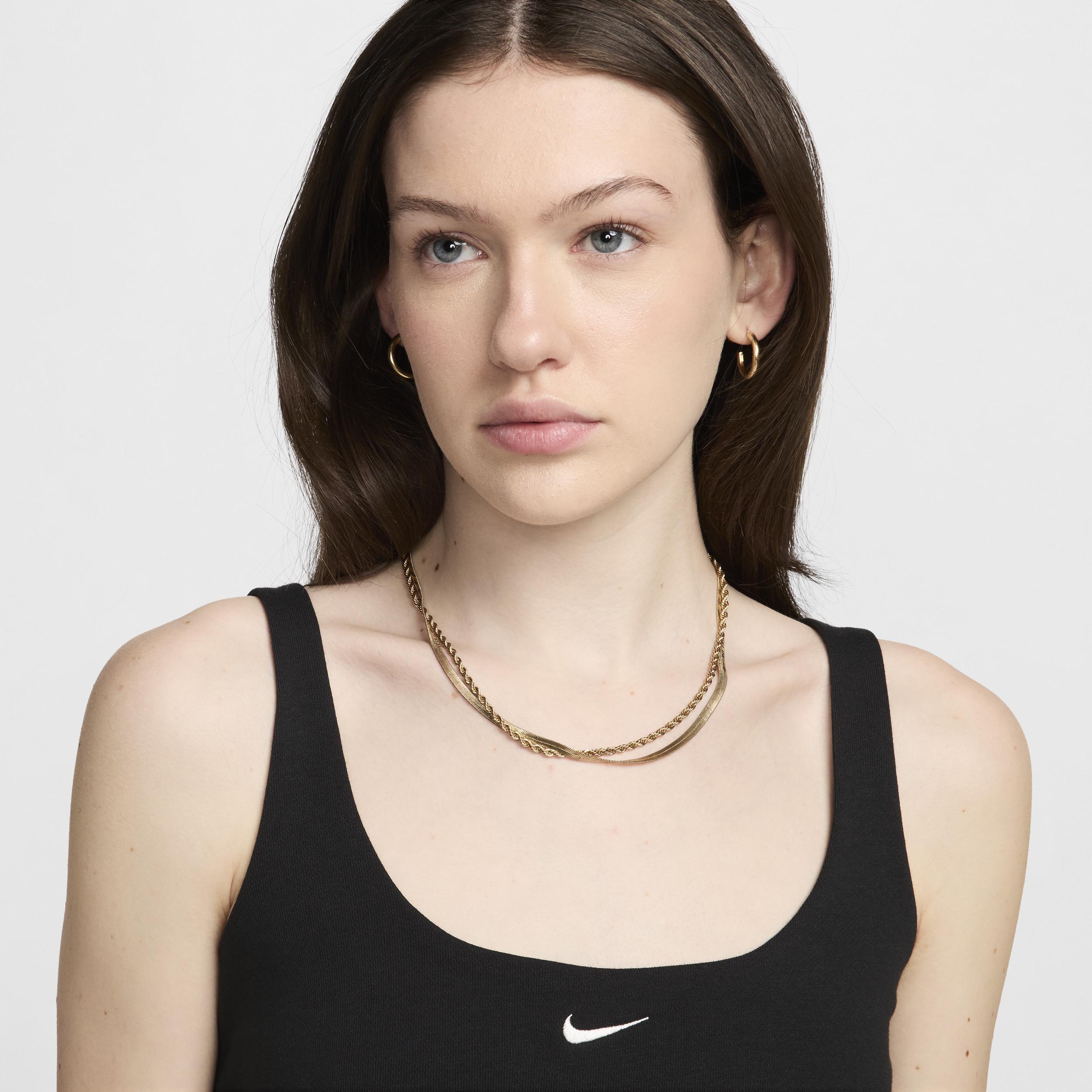 Nike Sportswear Chill Terry Women's Slim French Terry Cropped Tank Product Image